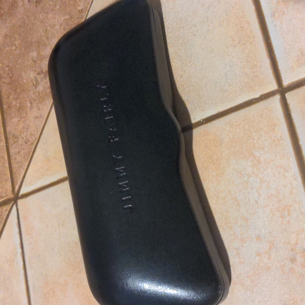 Jimmy fairly black glasses case lightly used